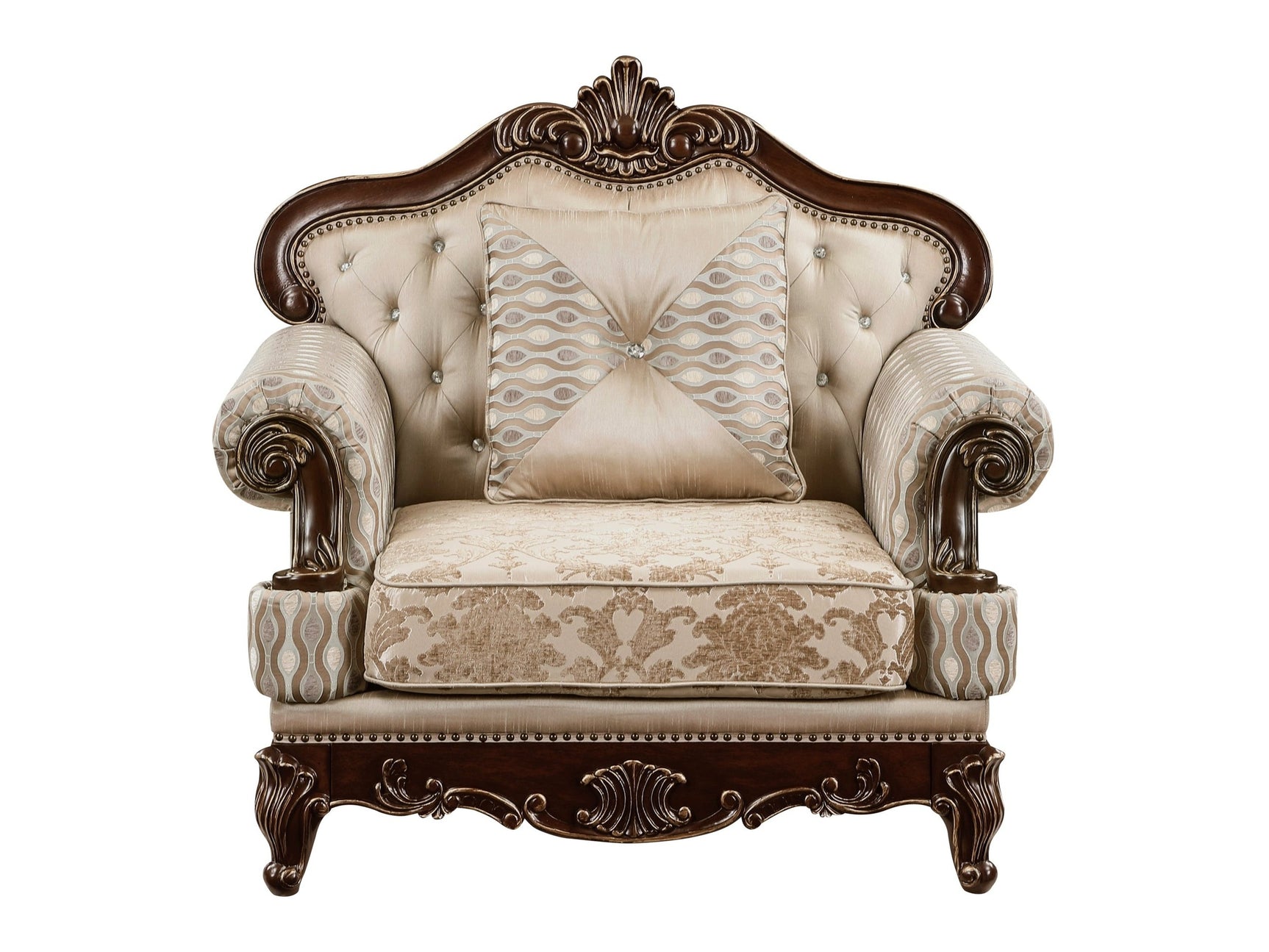 Balthasar Brown Chair - Ornate Home