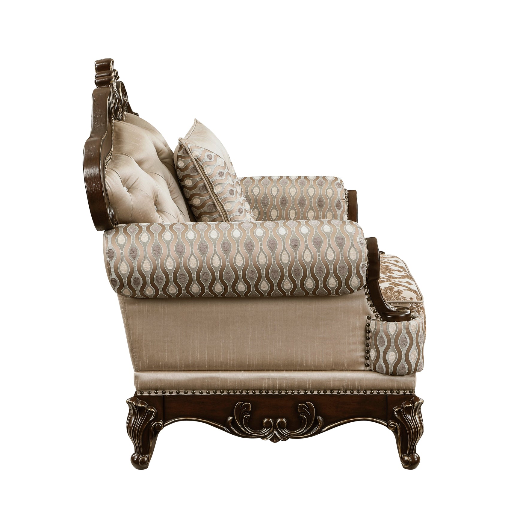 Balthasar Brown Chair - Ornate Home