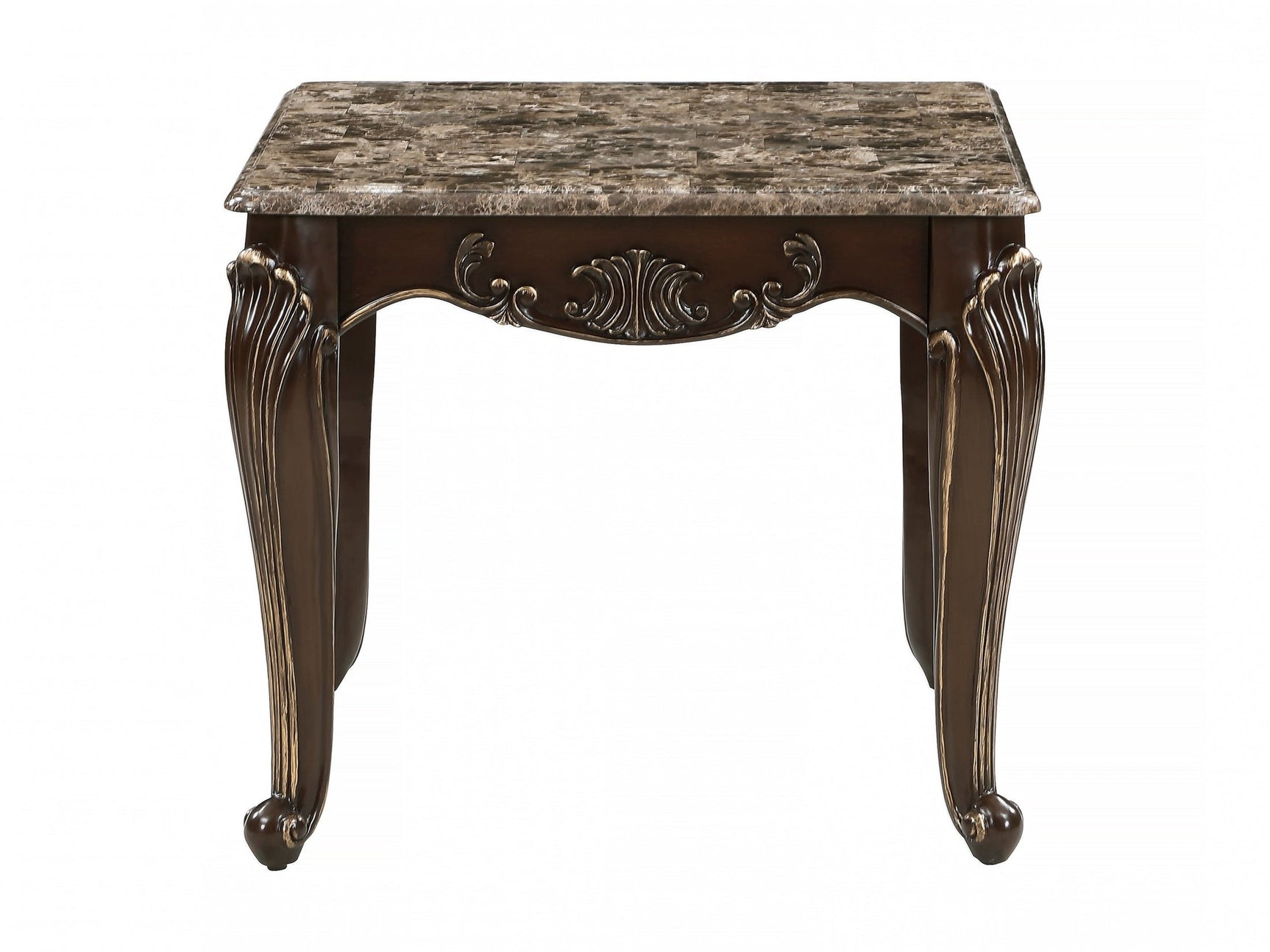 Balthasar Brown End Table - Ornate Home