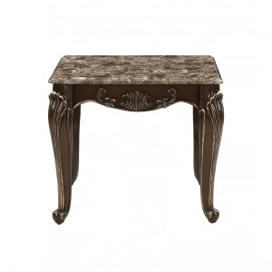 Balthasar Brown End Table - Ornate Home