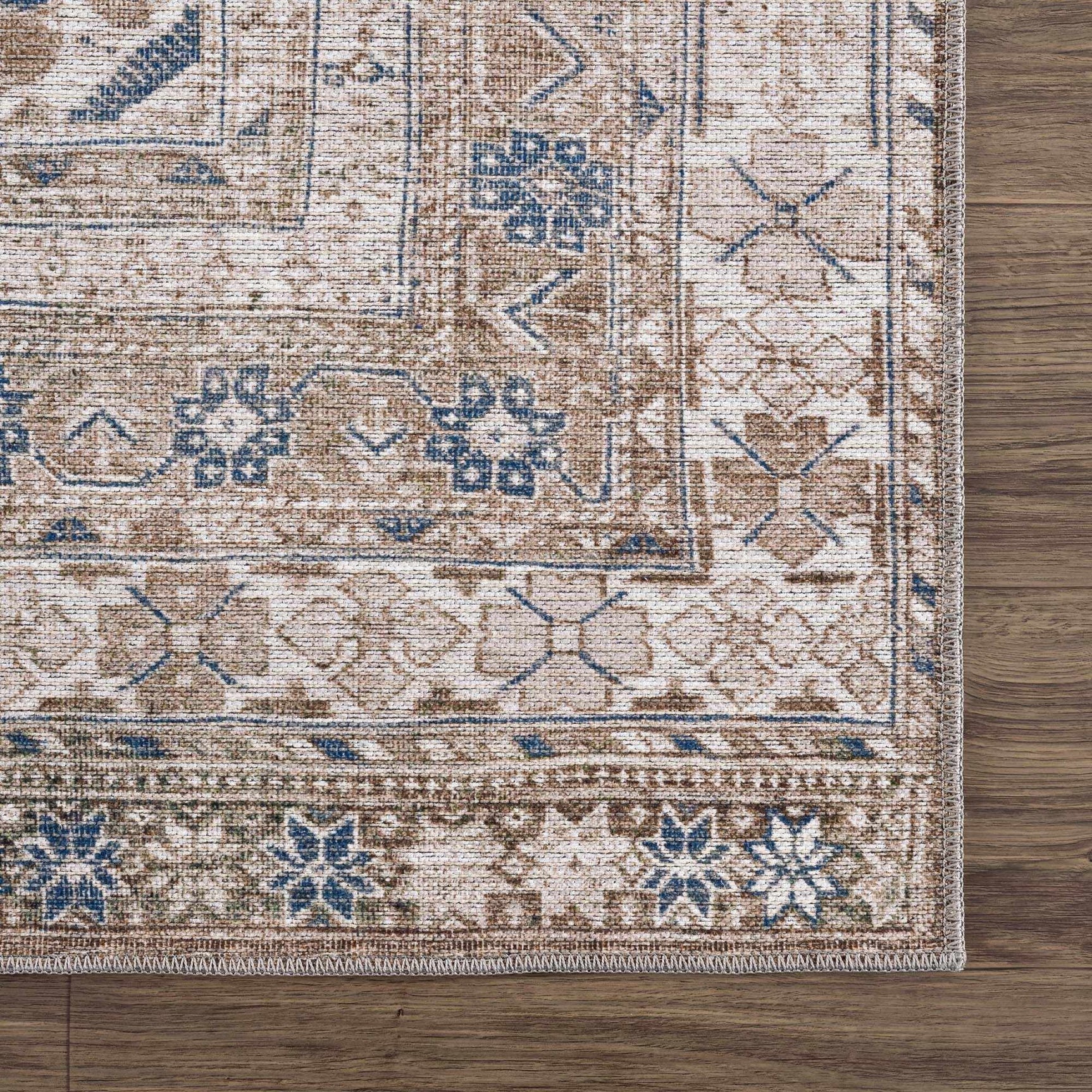 Baltinglass Flat Pile Washable Rug - Ornate Home