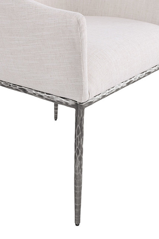 Balvi Gunmetal Arm Chair - Ornate Home