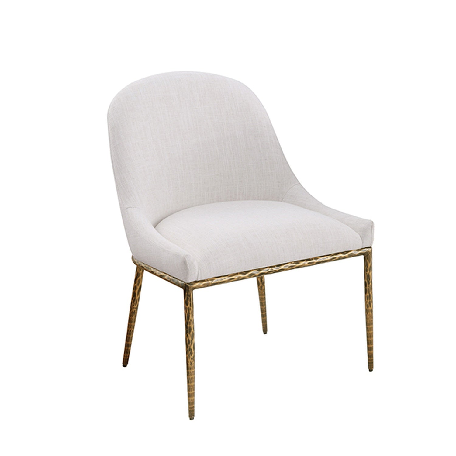 Balvi Matte Gold Side Chair - Ornate Home