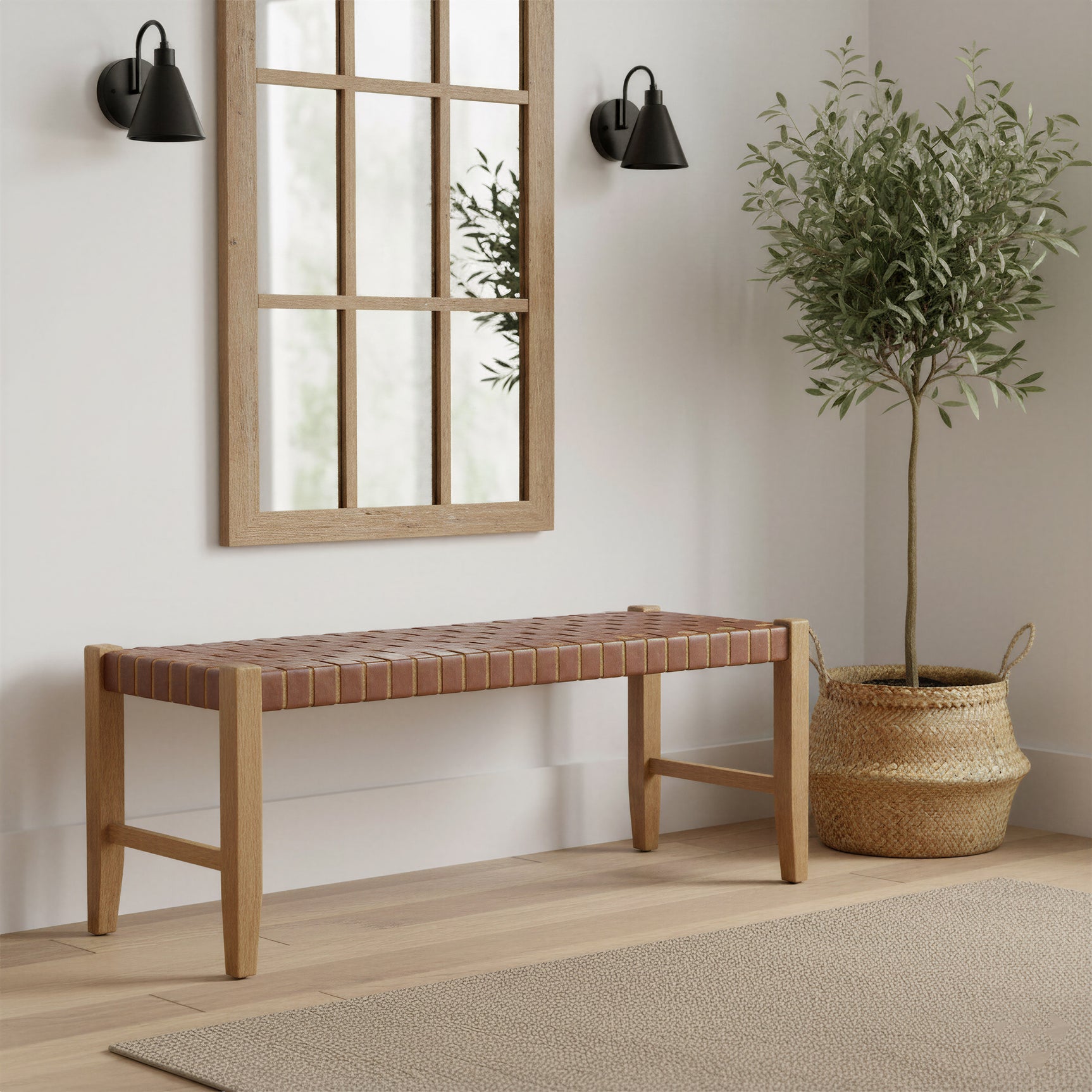 Bandani Brown Bench