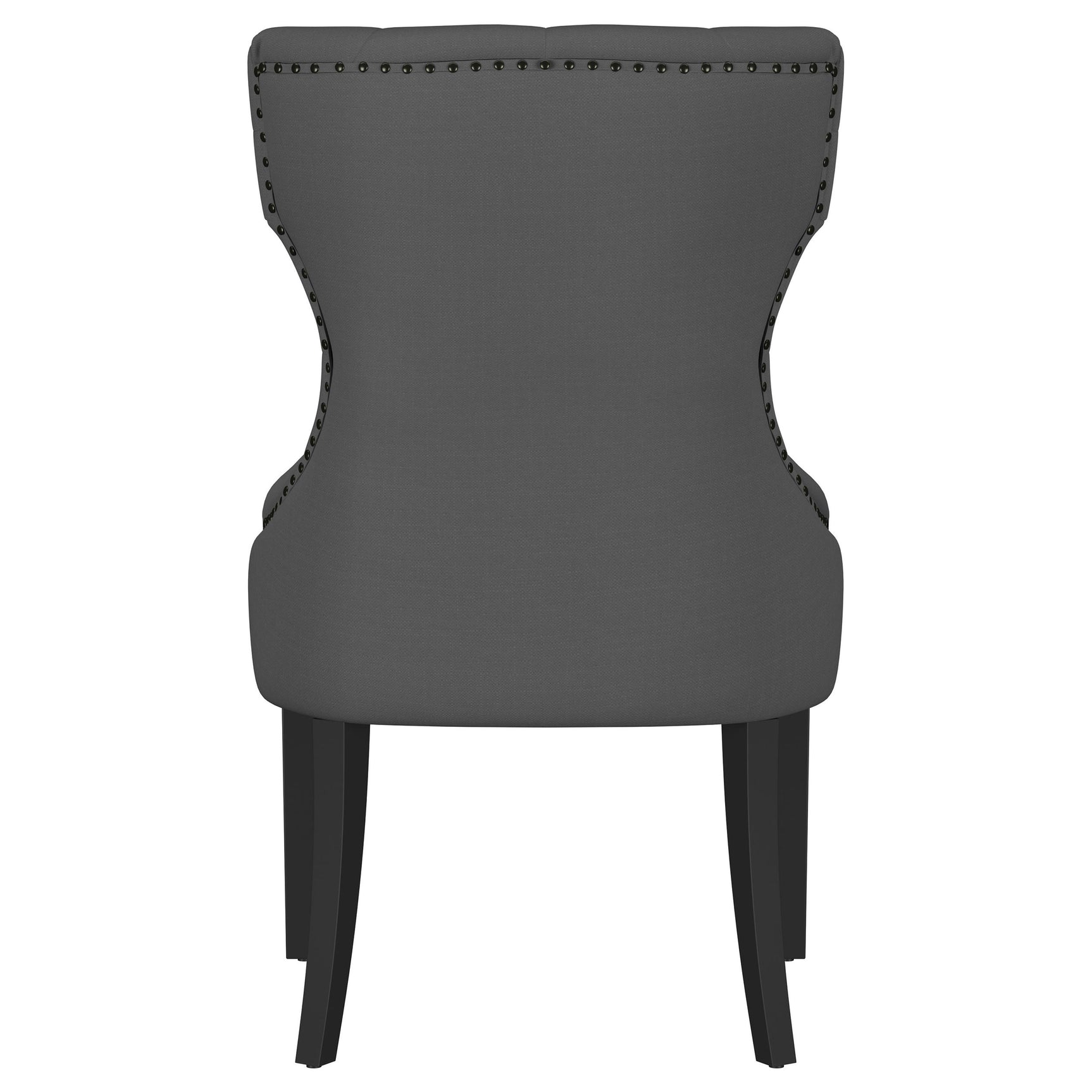 Baney Grey / Distressed Black Side Chair - Ornate Home