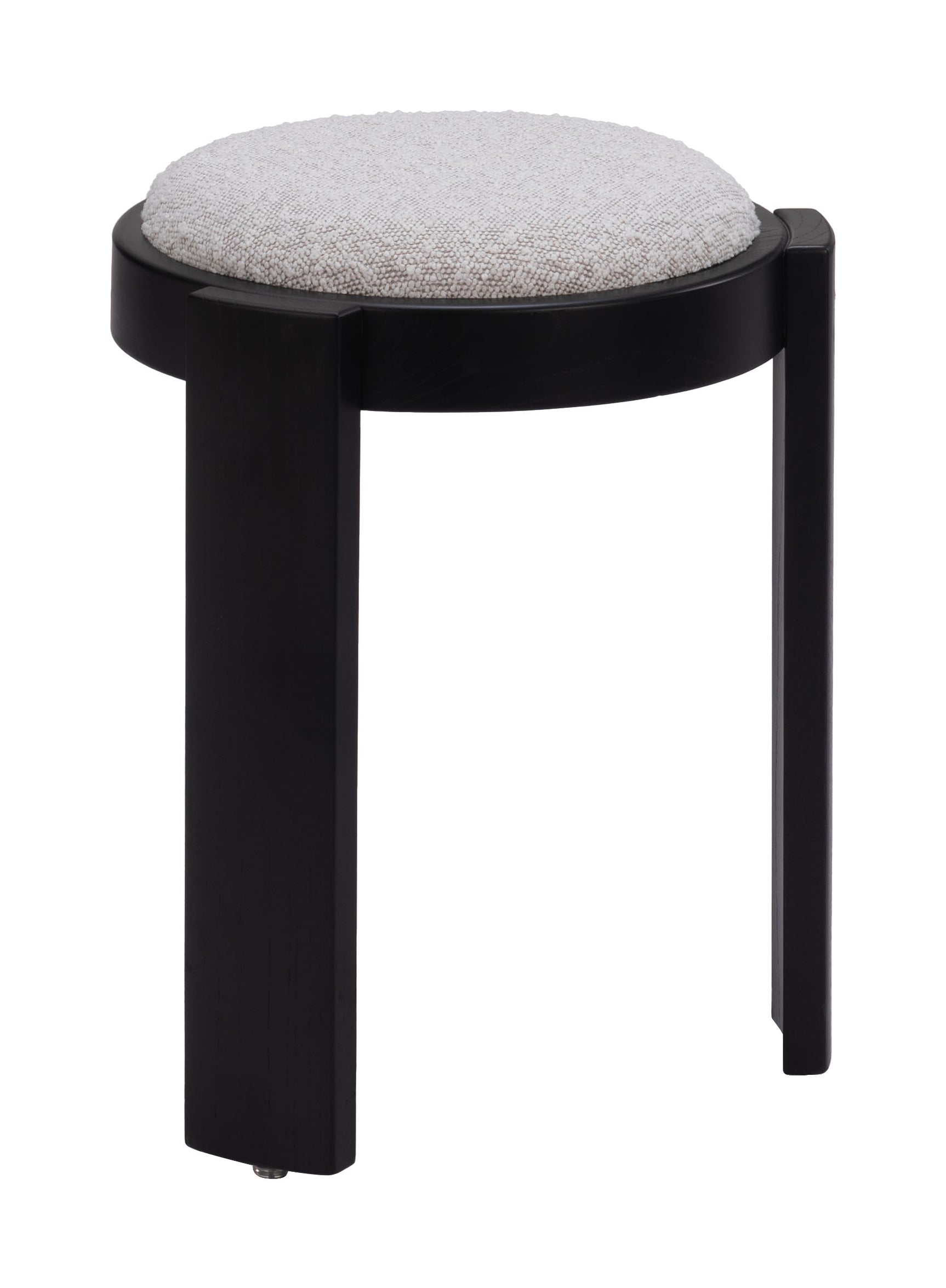 Banjul Misty Gray Ottoman - Ornate Home