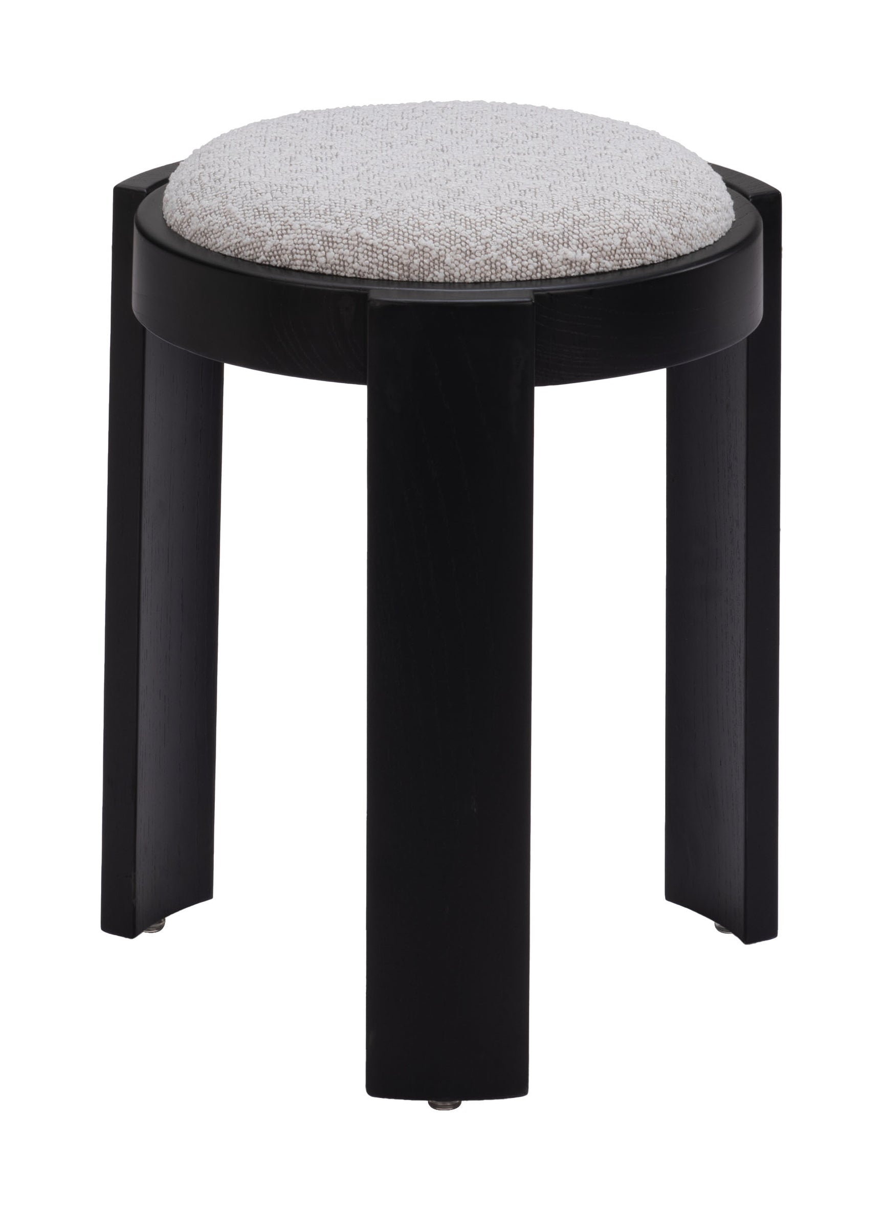 Banjul Misty Gray Ottoman - Ornate Home