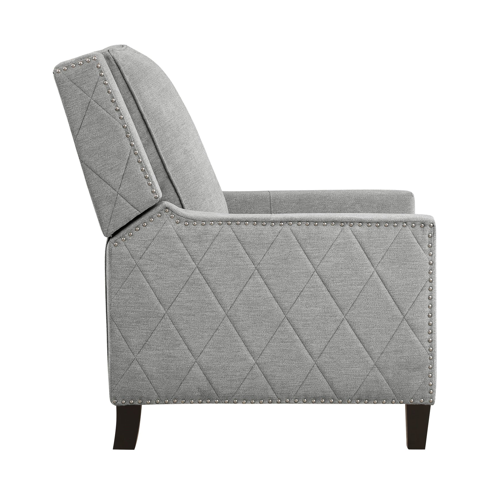 Banks Gray Reclining Chair - Ornate Home