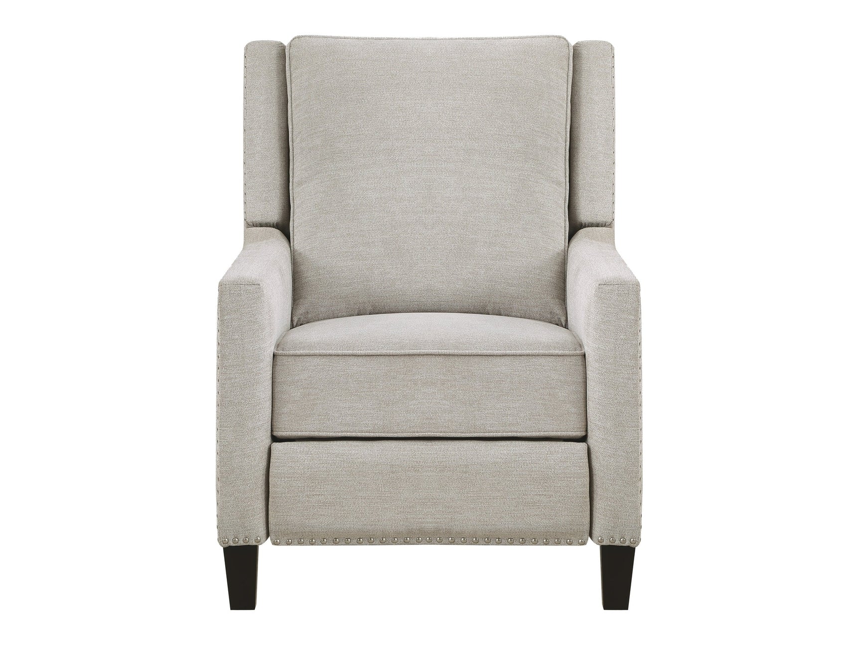 Banks Sand Black Reclining Chair - Ornate Home