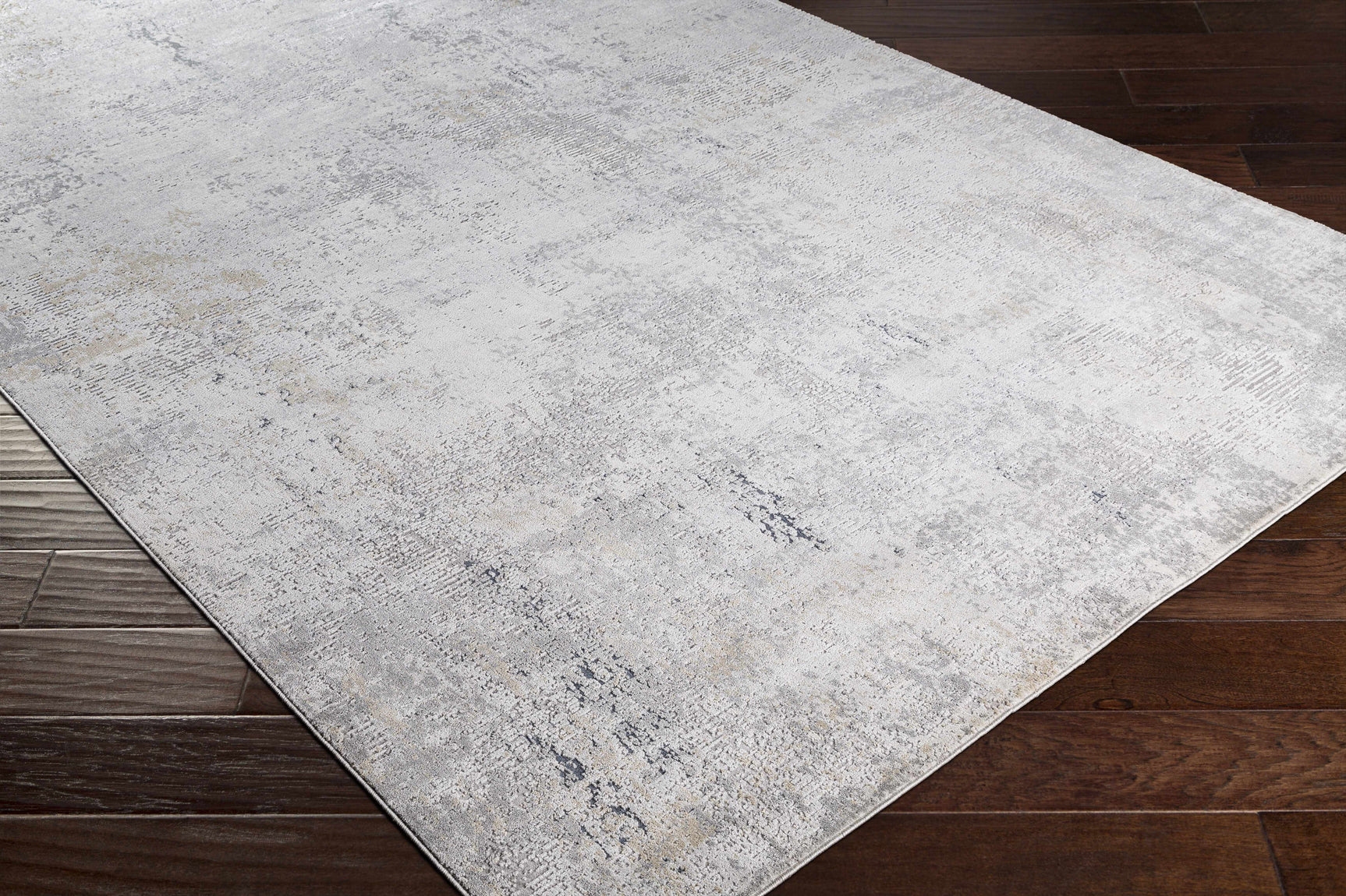 Baranduda Abstract Gray Luxe Rug - Ornate Home