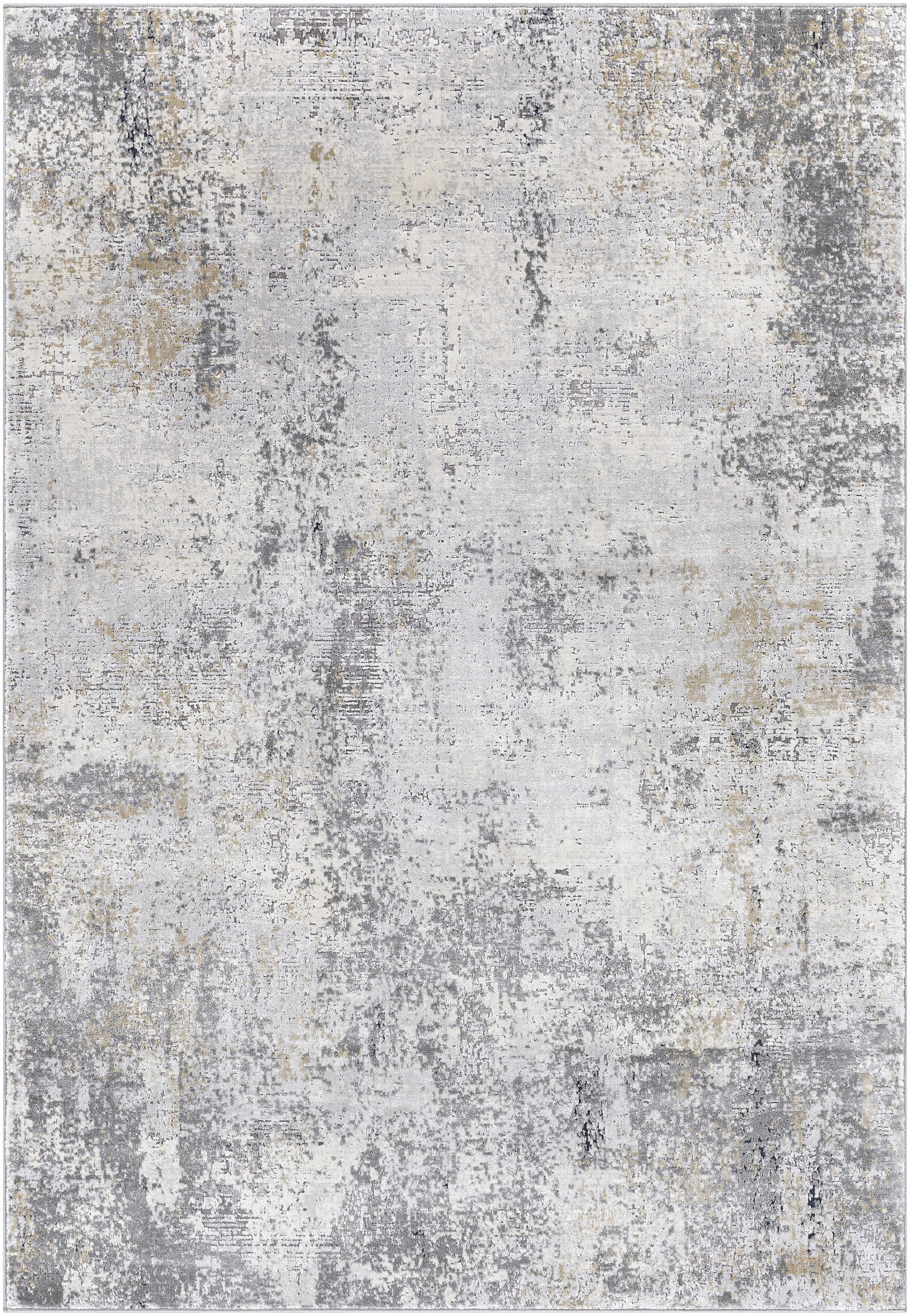 Baranduda Abstract Gray Luxe Rug - Ornate Home