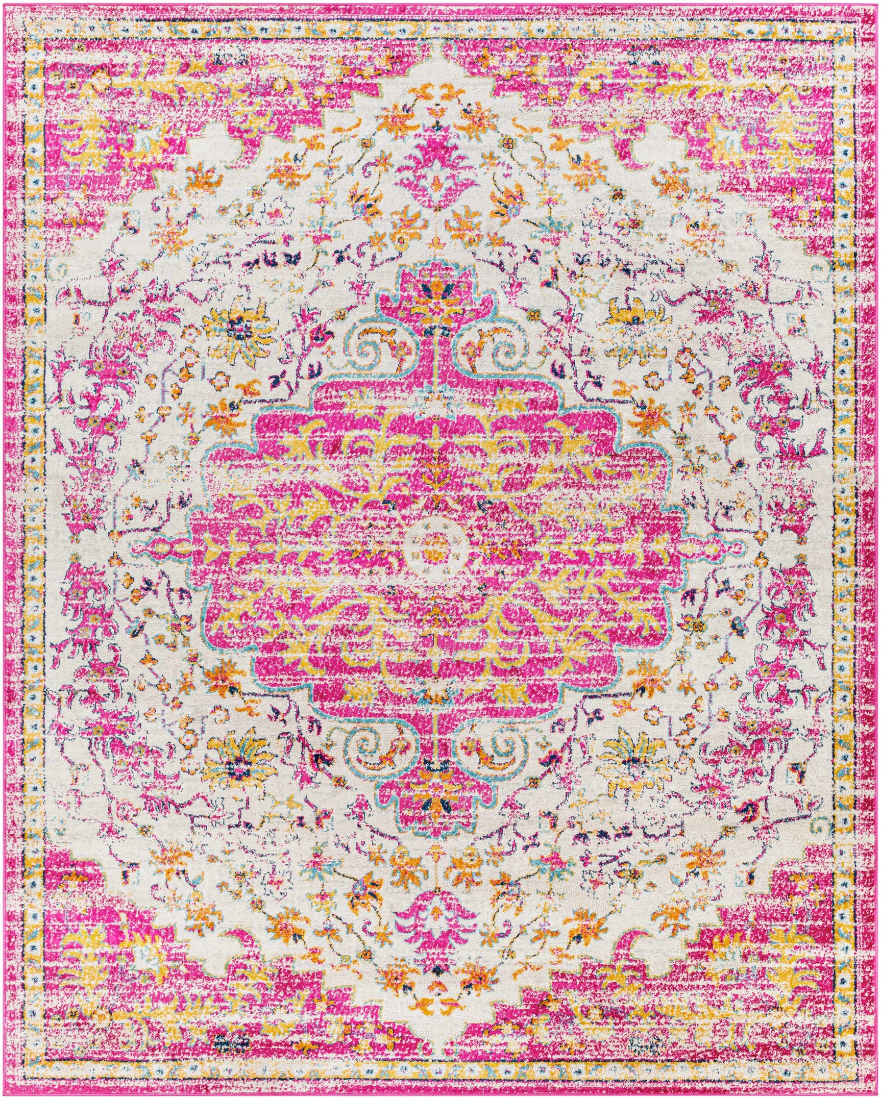 Barceloneta Magenta Area Rug - Clearance - Ornate Home