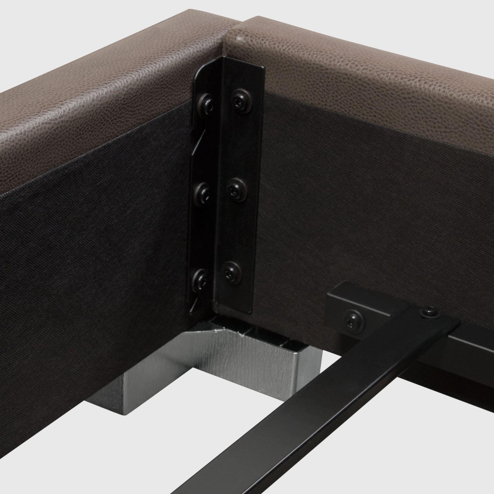 Bardot Grey Eastern King Bed - Ornate Home