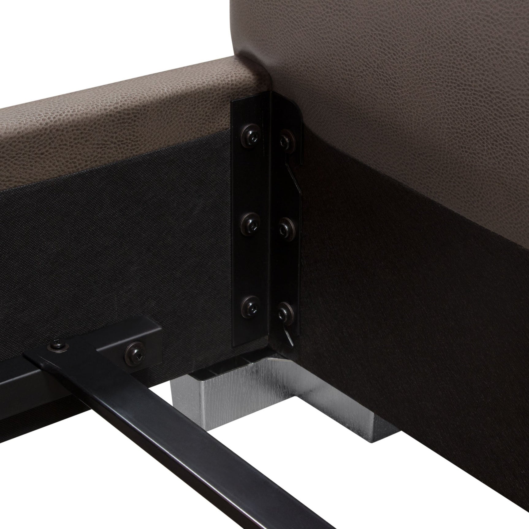 Bardot Grey Queen Bed - Ornate Home