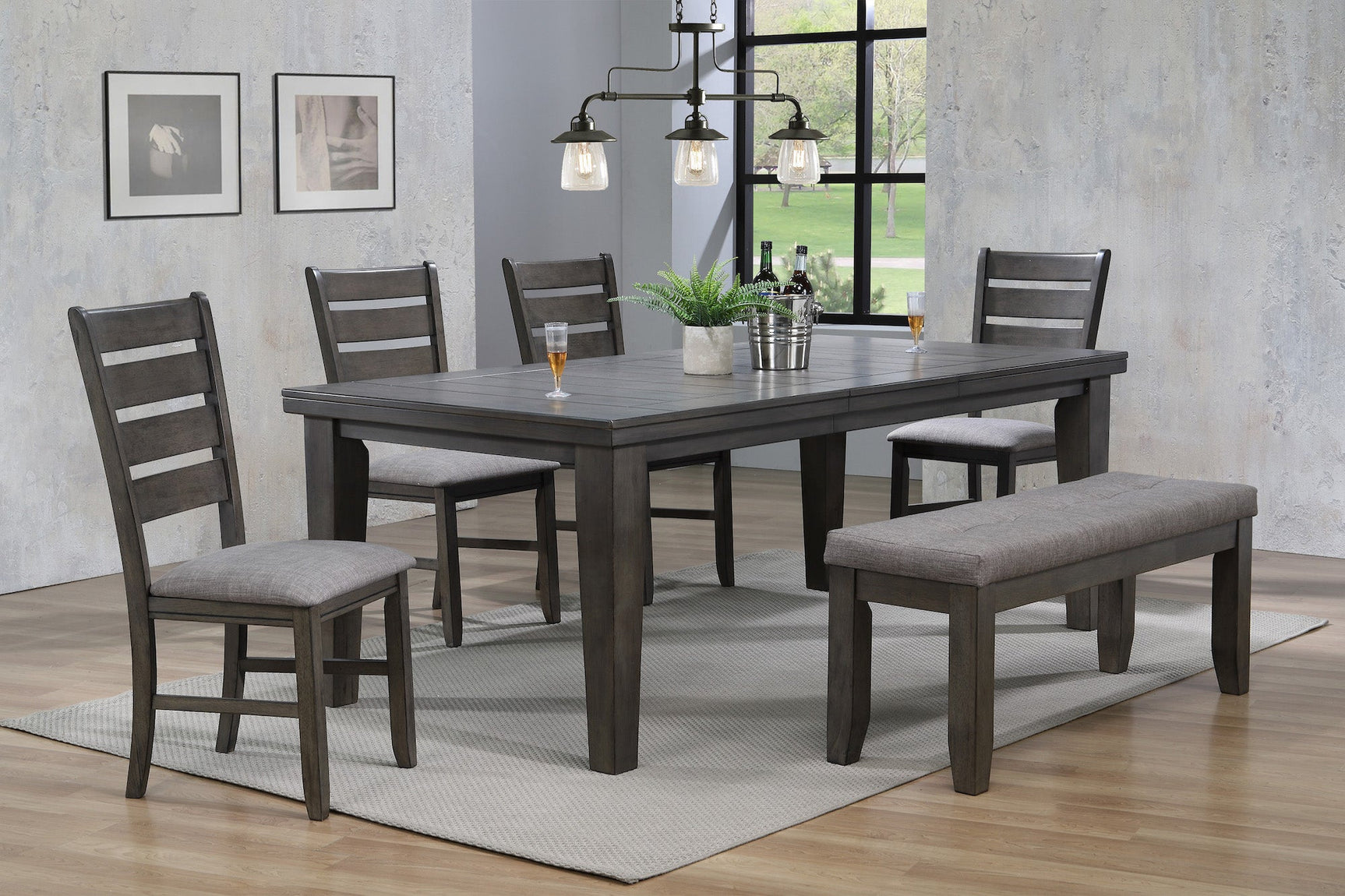 Bardstown Gray Dining Chair (Set of 2) - Ornate Home