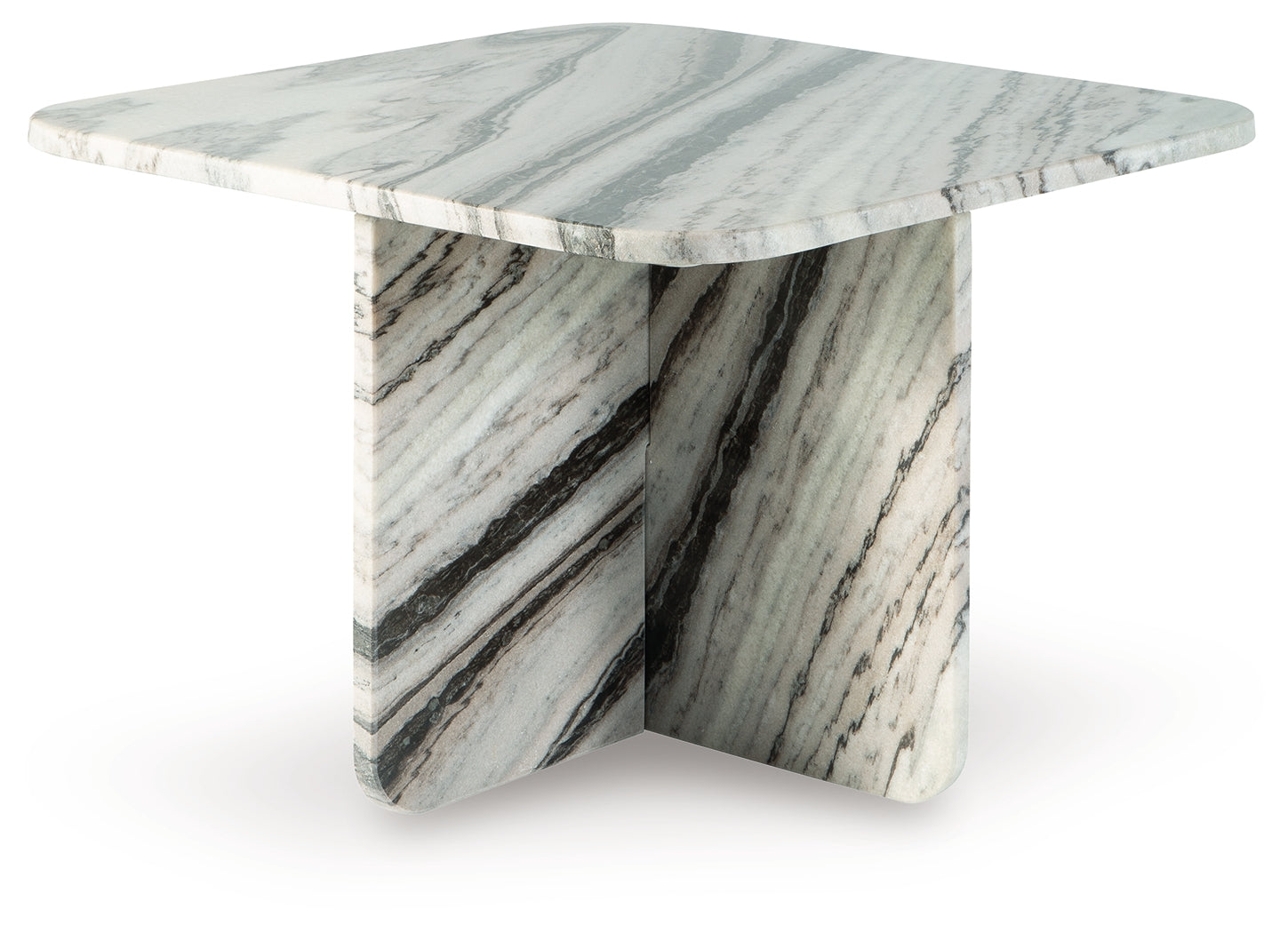 Baretton Black/White/Taupe Coffee Table (Online Special Price) - Ornate Home
