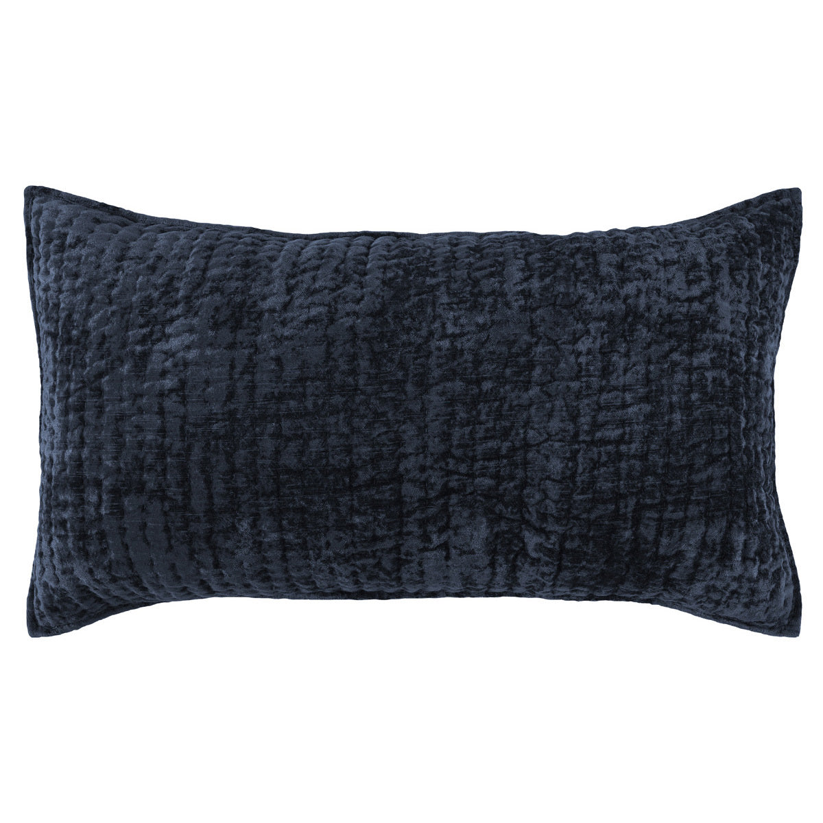 Bari Ocean Blue Velvet Quilt Collection - Ornate Home
