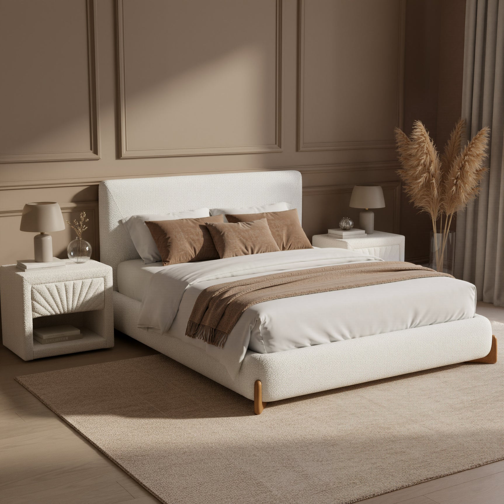 Baris Ivory Nightstand - Ornate Home