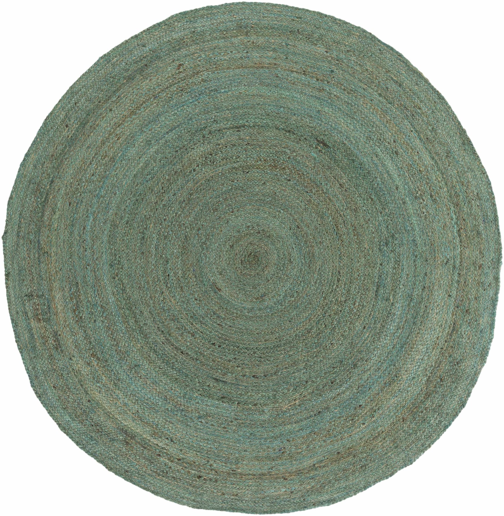 Barksdale Green Hand Woven Jute - Clearance - Ornate Home