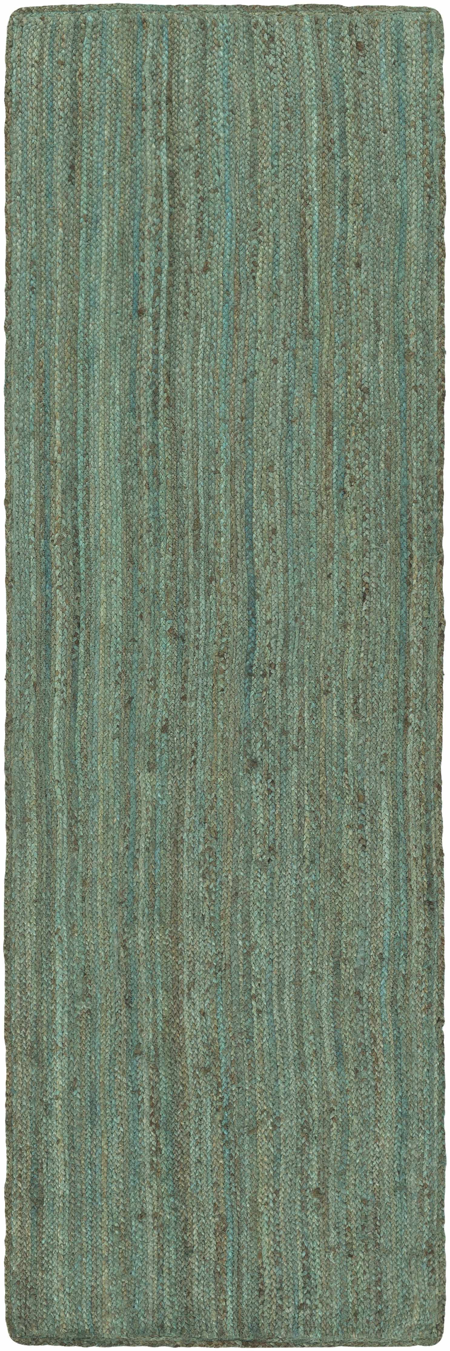 Barksdale Green Hand Woven Jute - Clearance - Ornate Home