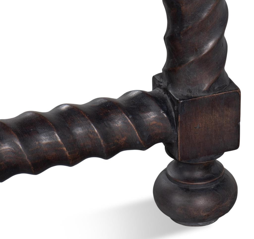 Barley Brown Side Table - Ornate Home
