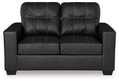 Barlin Mills Dark Gray Loveseat (Online Special Price) - Ornate Home