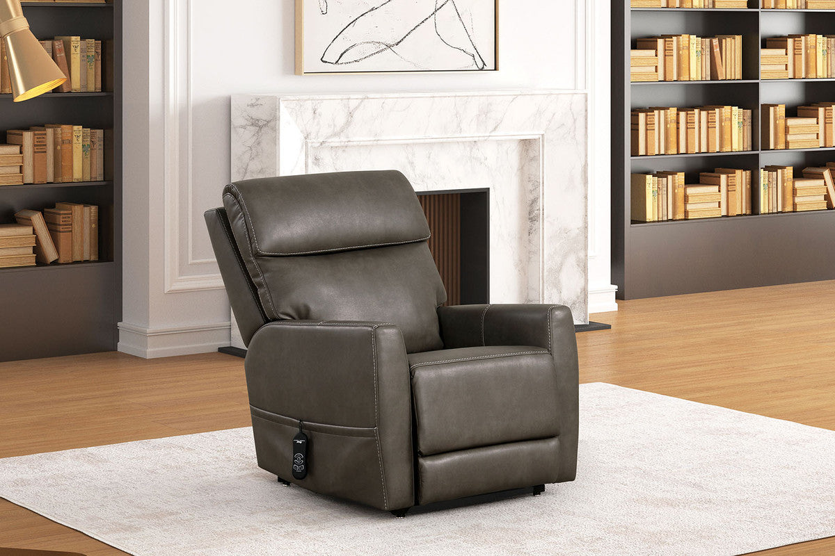 Barnabas Gray Lift Chair - Ornate Home