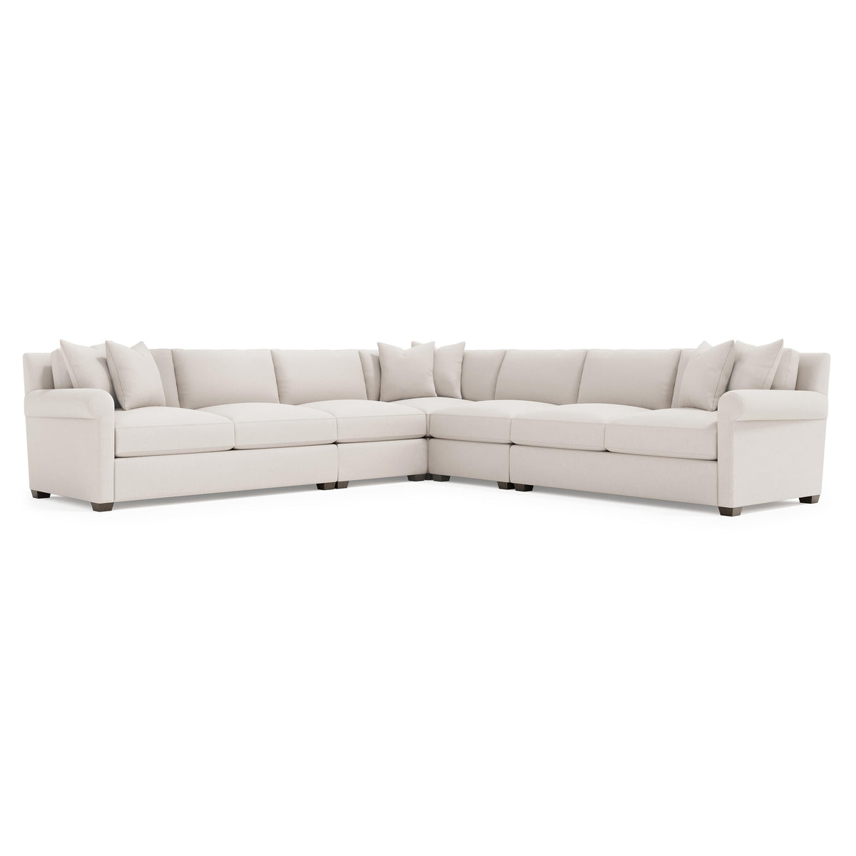Barnes Java - Cerused Sectional - Ornate Home