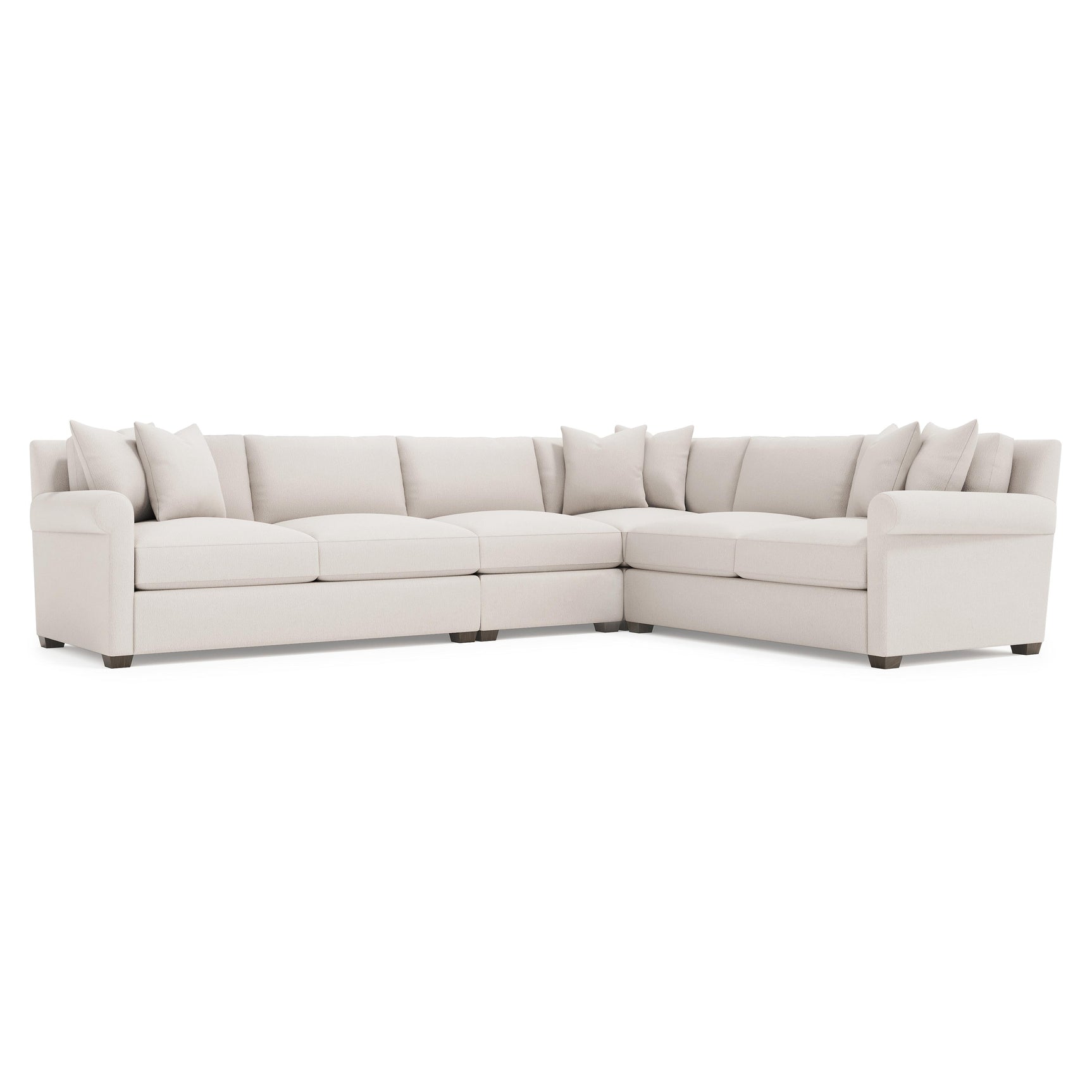 Barnes Java - Cerused Sectional - Ornate Home