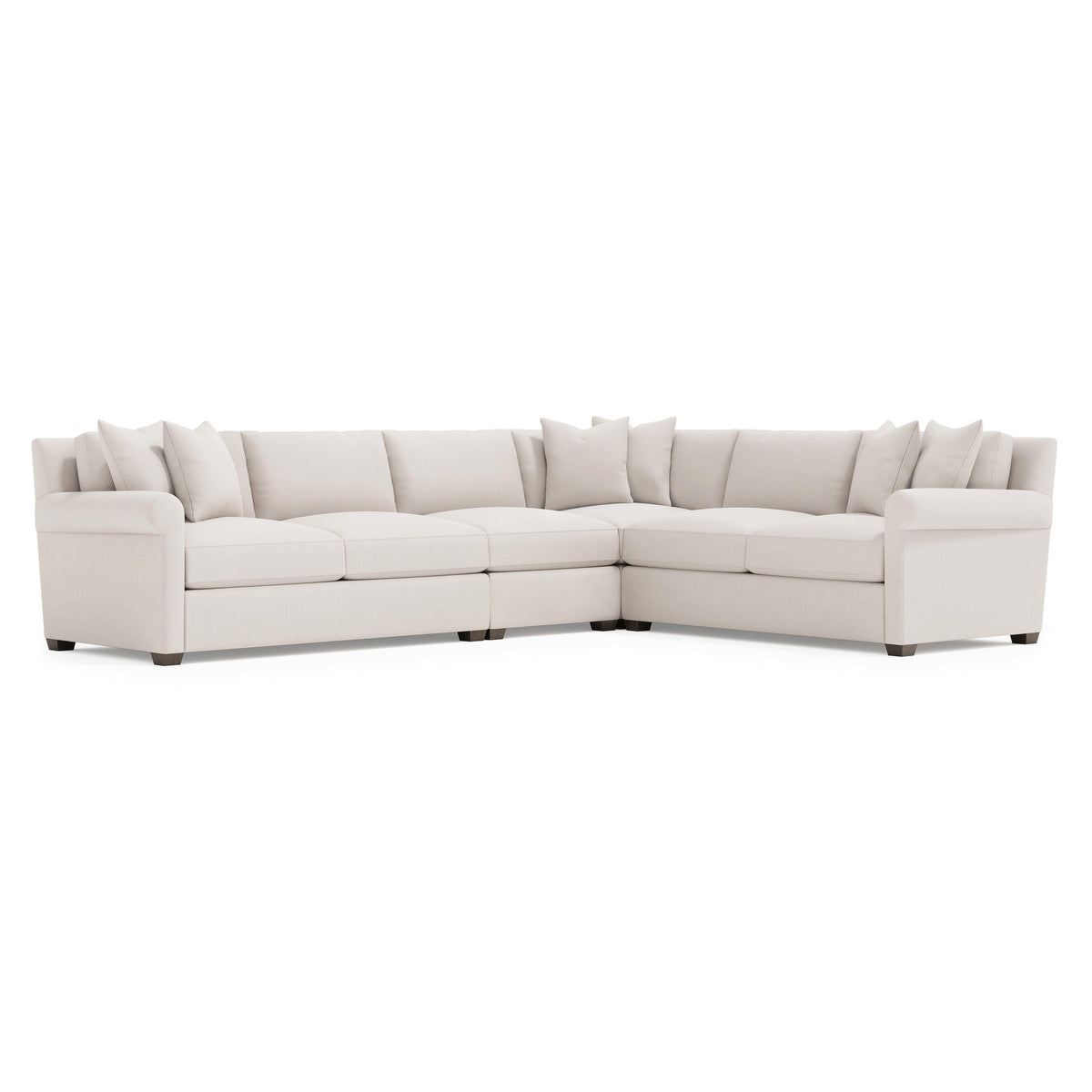 Barnes Java - Cerused Sectional - Ornate Home