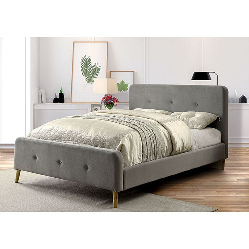 Barney Gray Full Bed - Ornate Home