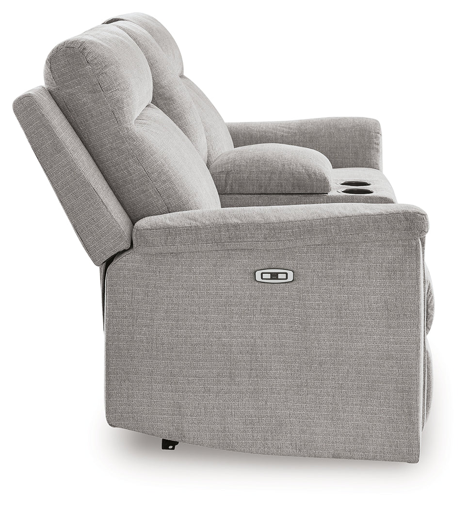 Barnsana Ash Power Reclining Sofa, Loveseat and Recliner (Online Special Price) - Ornate Home