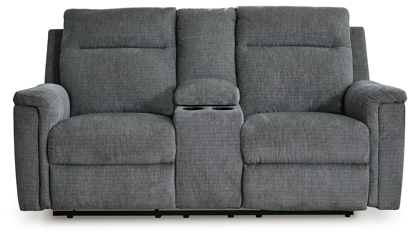 Barnsana Gravel Power Reclining Sofa and Loveseat - Ornate Home