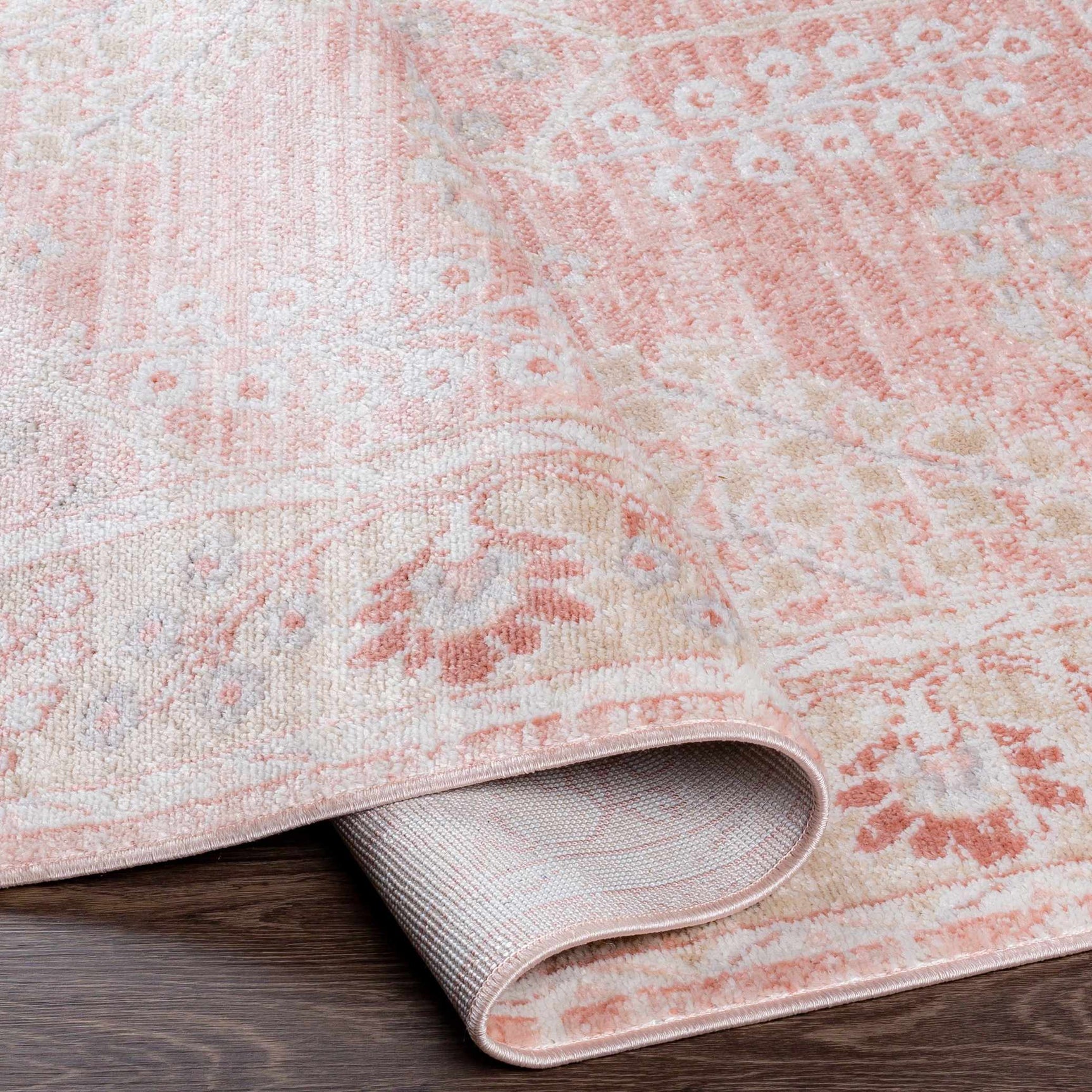 Barnwell Pink Area Carpet - Promo - Ornate Home