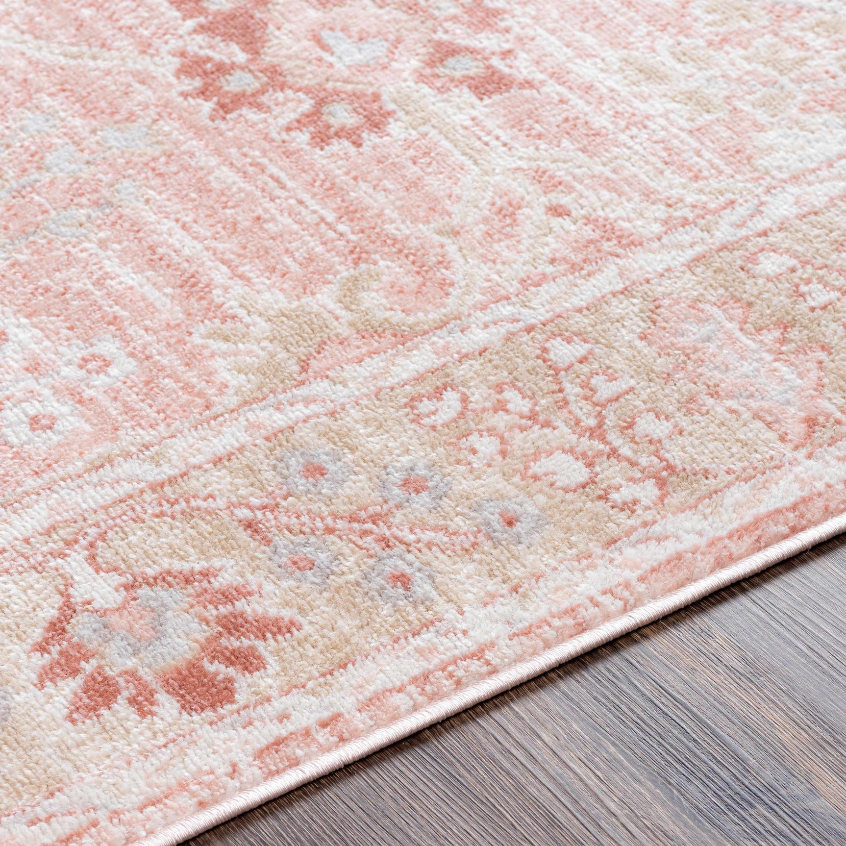 Barnwell Pink Area Carpet - Promo - Ornate Home