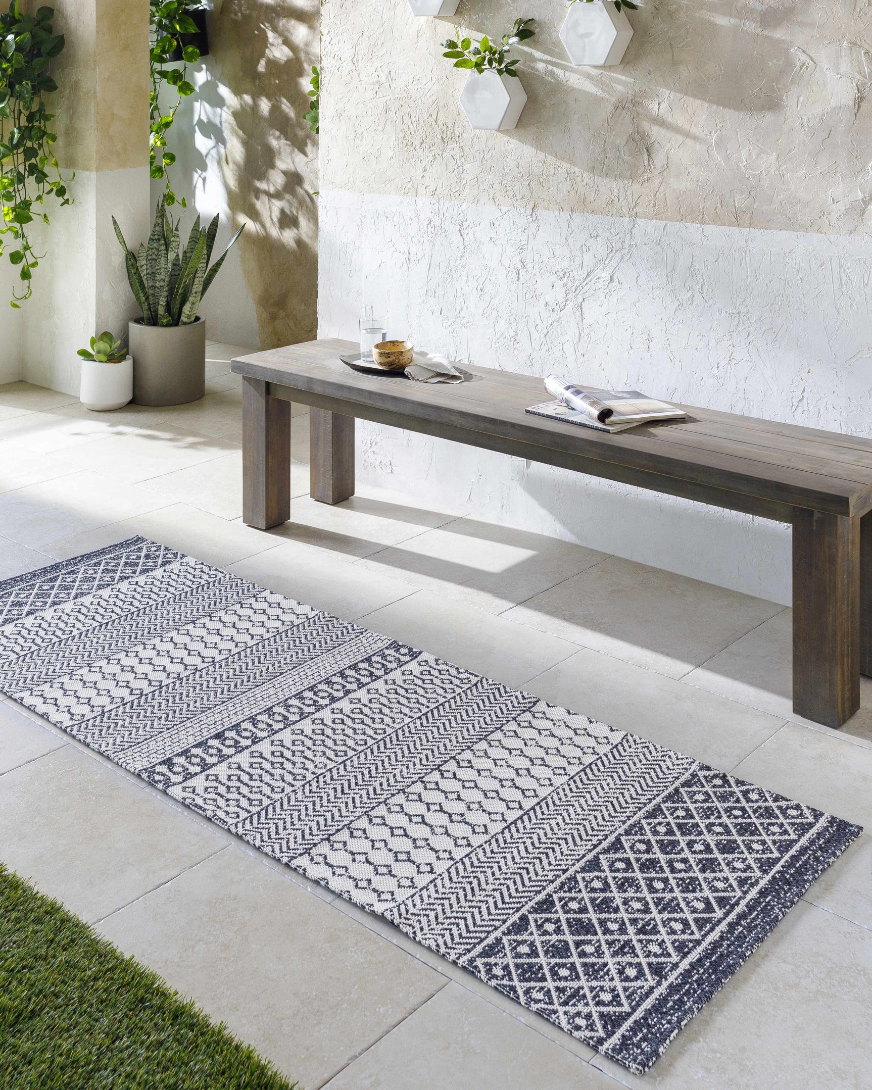 Barnwood Washable Area Rug - Clearance - Ornate Home