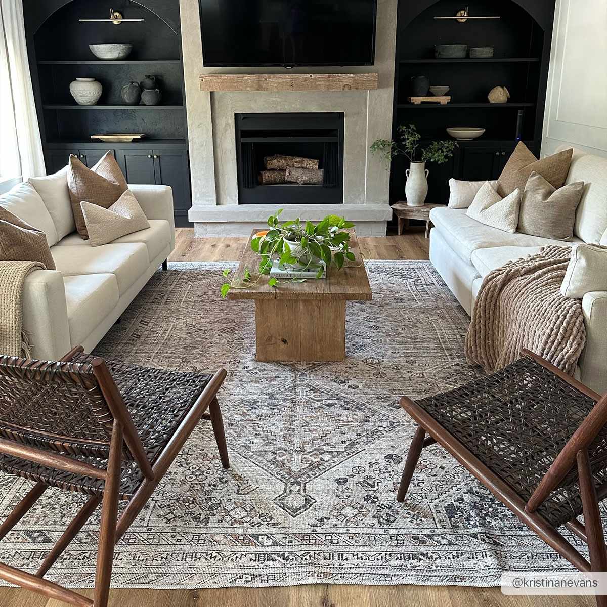 Barny Beige Flat Pile Washable Rug - Ornate Home