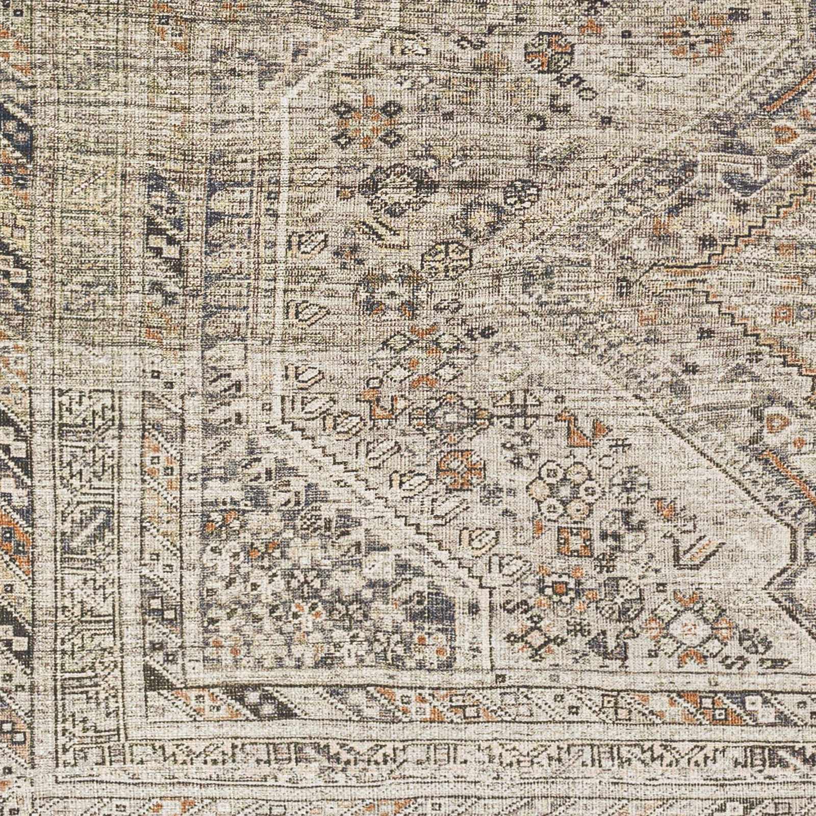 Barny Beige Flat Pile Washable Rug - Ornate Home