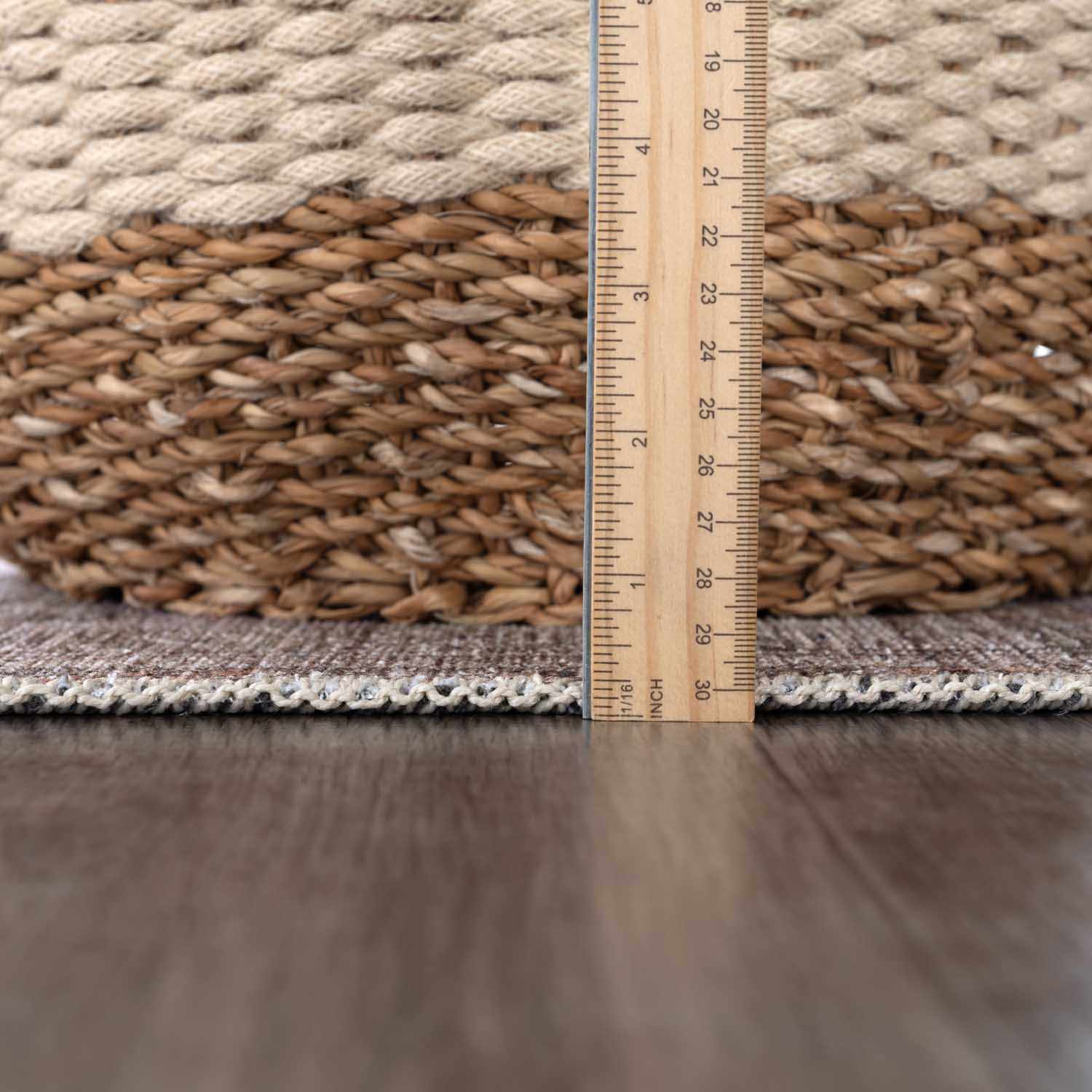 Barny Beige Flat Pile Washable Rug - Ornate Home