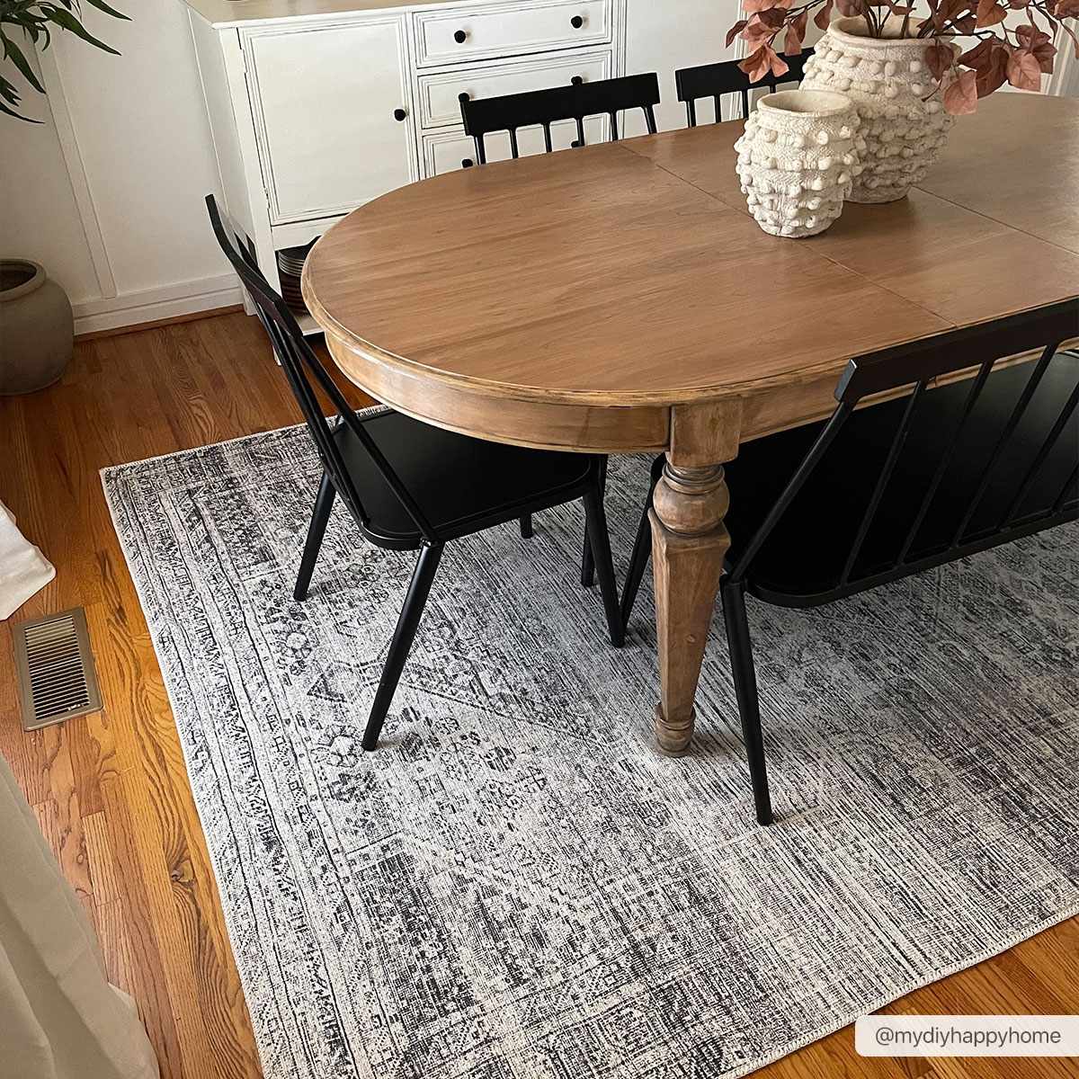 Barny Gray Blue Washable Rug - Clearance - Ornate Home