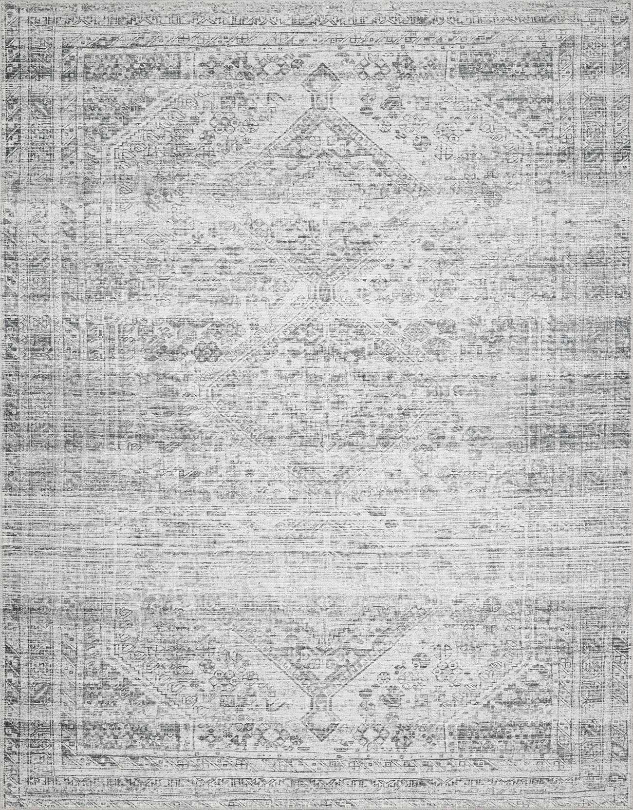 Barny Gray Blue Washable Rug - Clearance - Ornate Home