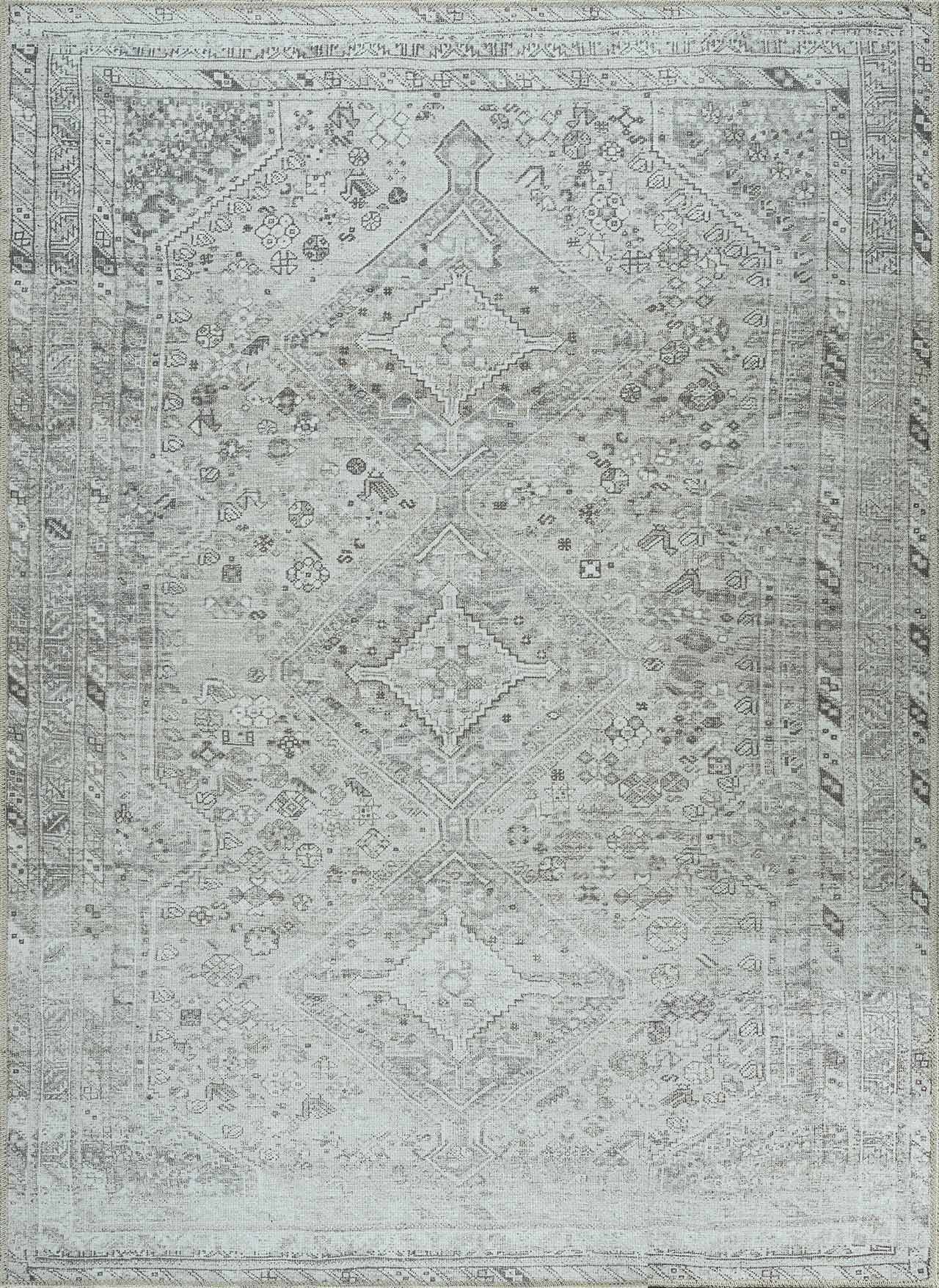 Barny Sage Flat Pile Washable Rug - Ornate Home
