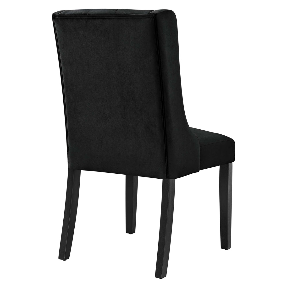 Baronet Black Performance Velvet Dining Chairs (Set of 2) - Ornate Home