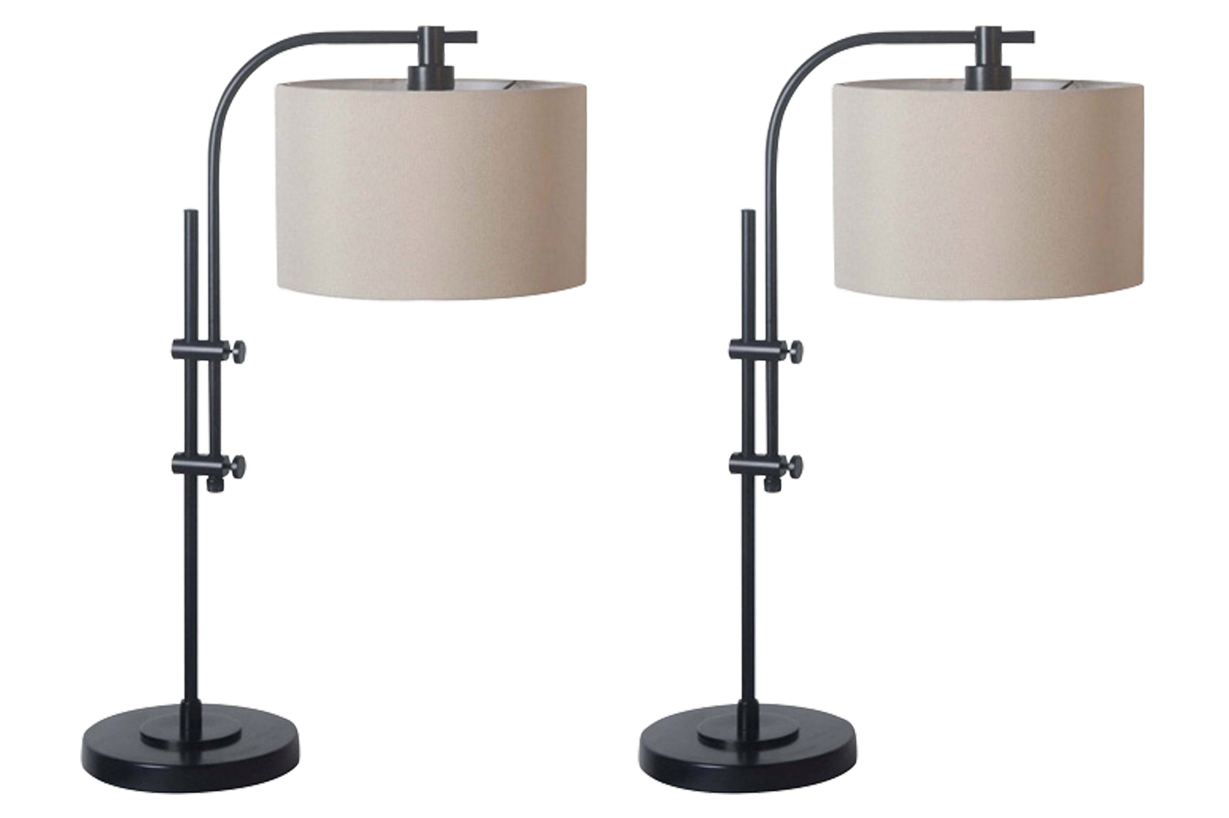 Baronvale Black Accent Lamp (Set of 2) (Online Special Price) - Ornate Home