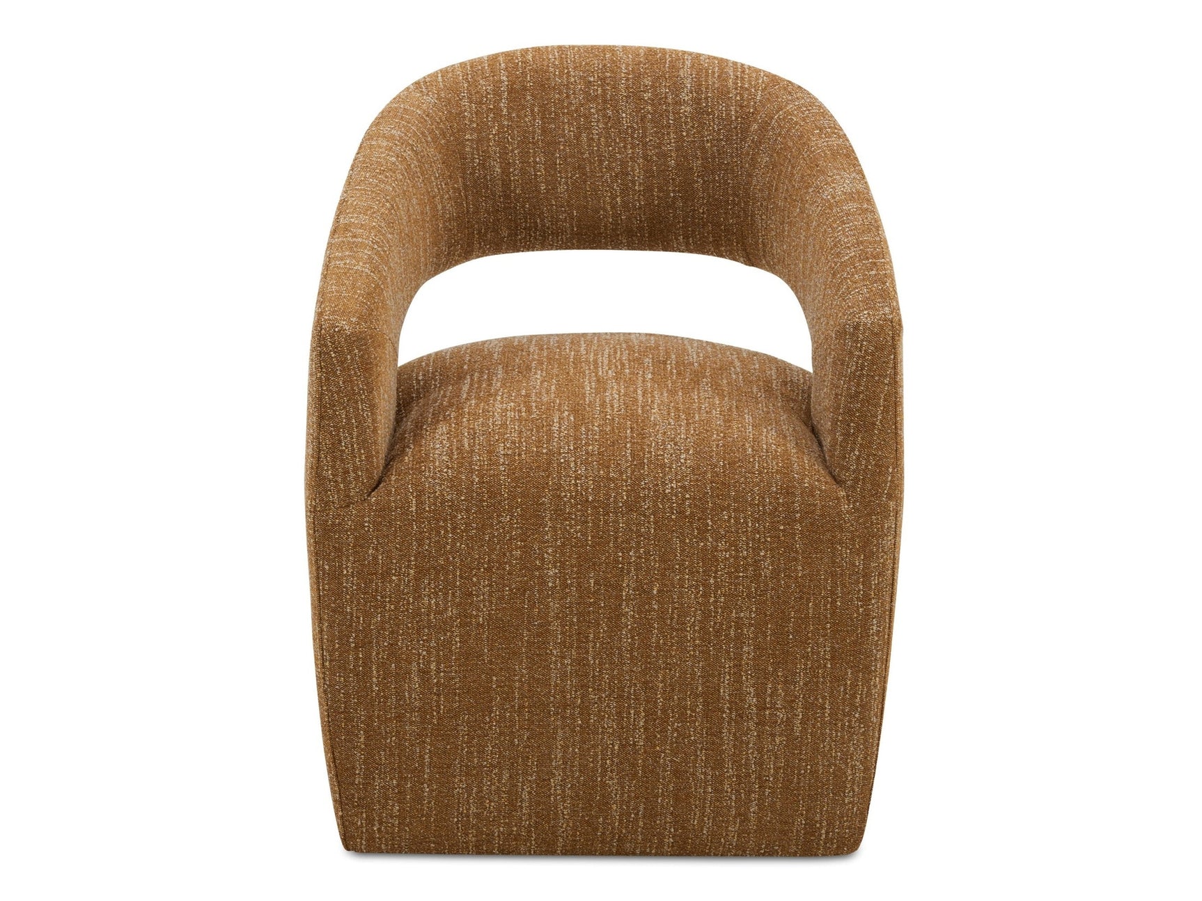 Barrow Amber Glow Rolling Dining Chair - Ornate Home