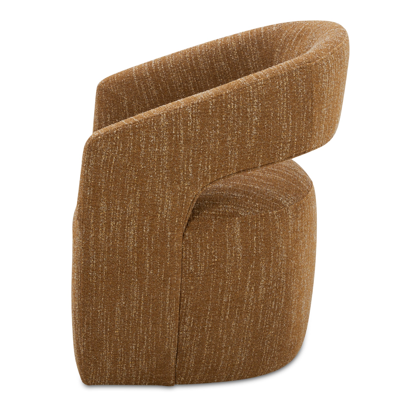 Barrow Amber Glow Rolling Dining Chair - Ornate Home