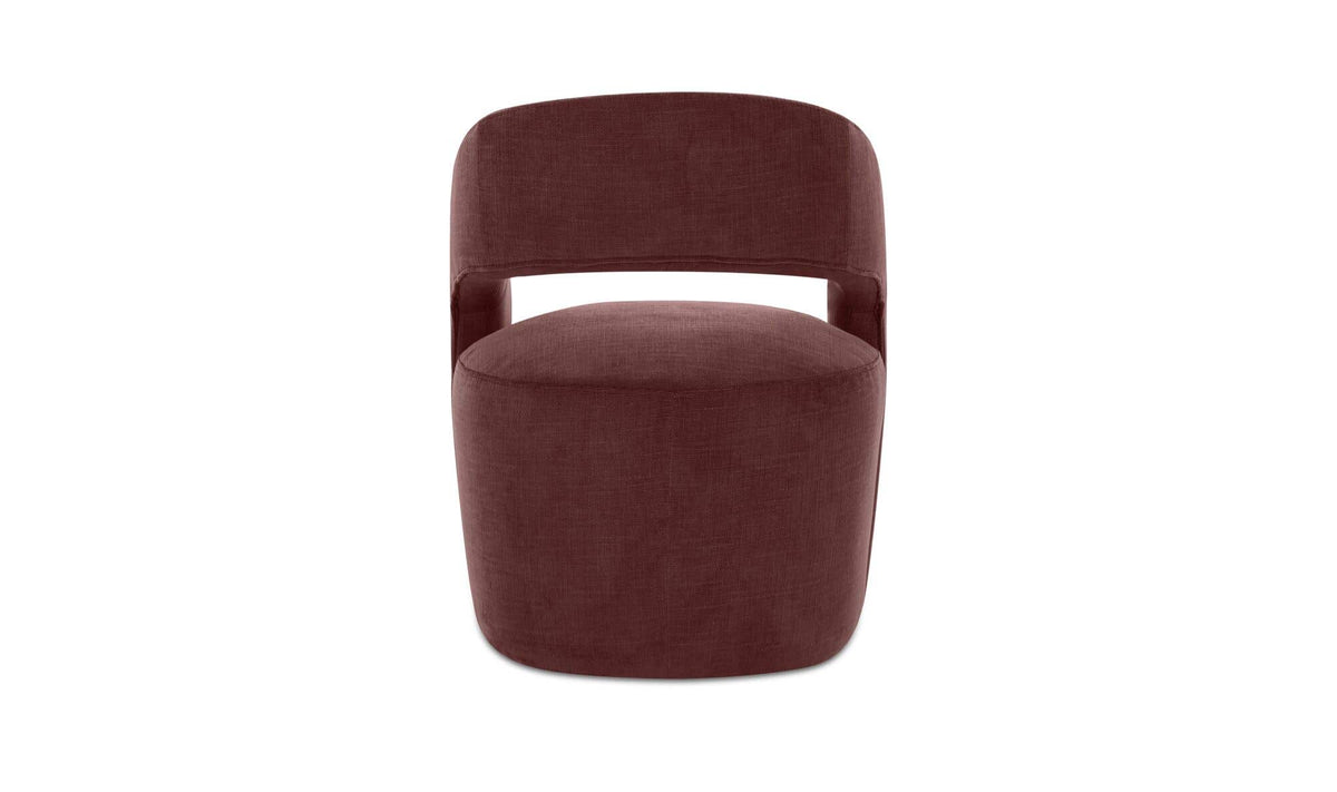 Barrow Berry Rolling Dining Chair - Ornate Home