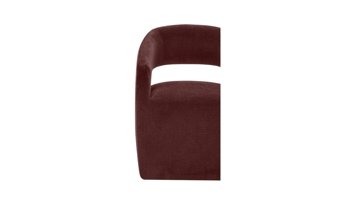 Barrow Berry Rolling Dining Chair - Ornate Home