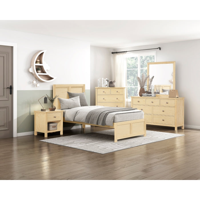 Bartly Brown Mirror Wide - Ornate Home
