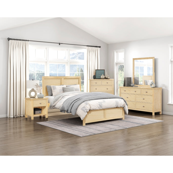Bartly Brown Mirror Wide - Ornate Home